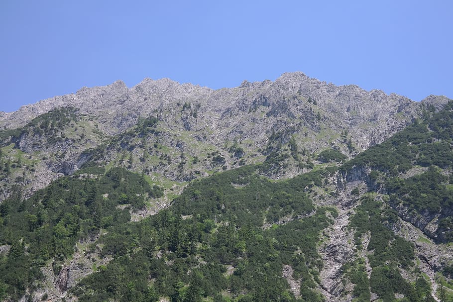 Steiner, Tal, Mountains, Alpine, behind steiner tal, rough horn, HD wallpaper