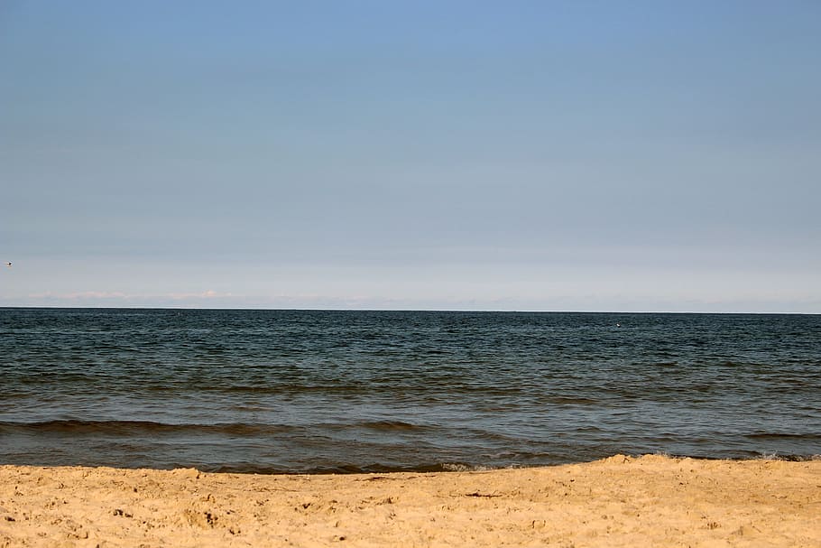 summer, beach, sun, wave, sea, water, sky, land, scenics - nature HD wallpaper