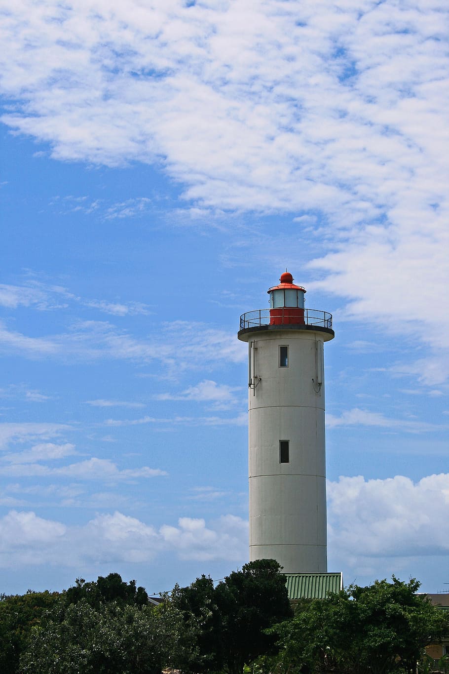 lighthouse, white, tall, beacon, landmark, nautical, maritime HD wallpaper