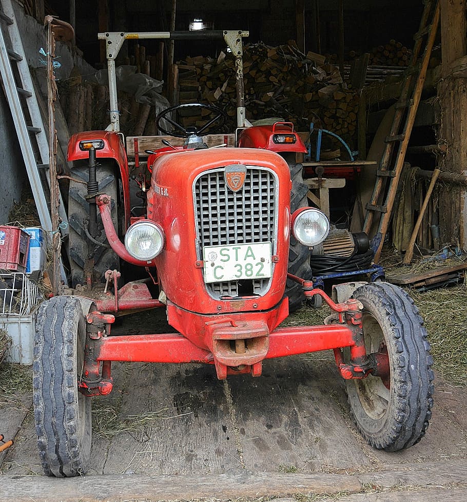 tractor, oldtimer, the hotel g 30, land vehicle, mode of transportation HD wallpaper