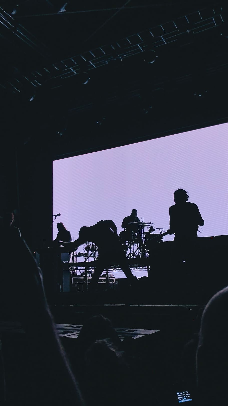 band playing music at the stage, untitled, singer, singing, performance HD wallpaper