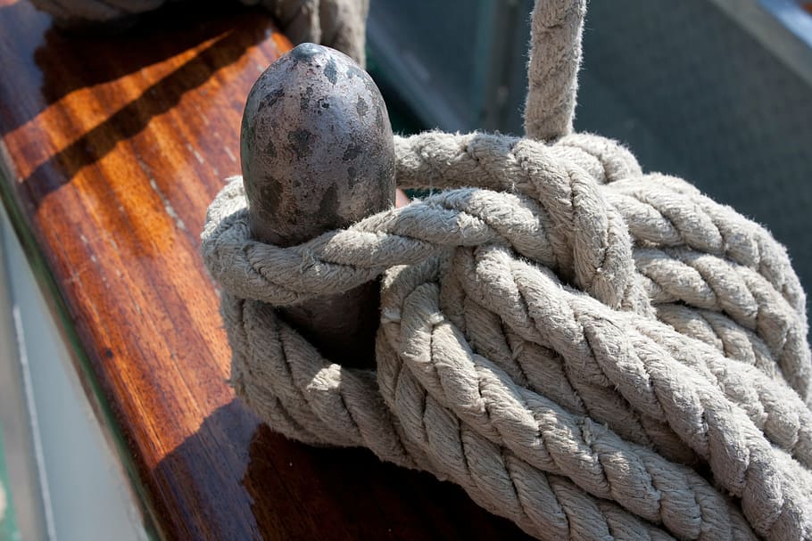 sehfahrt, dew, rope, fixing, knitting, knot, boot, leash, ship HD wallpaper