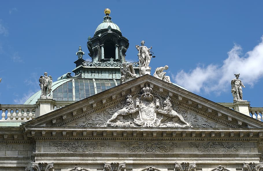munich, architecture, germany, bavaria, europe, landmark, building HD wallpaper