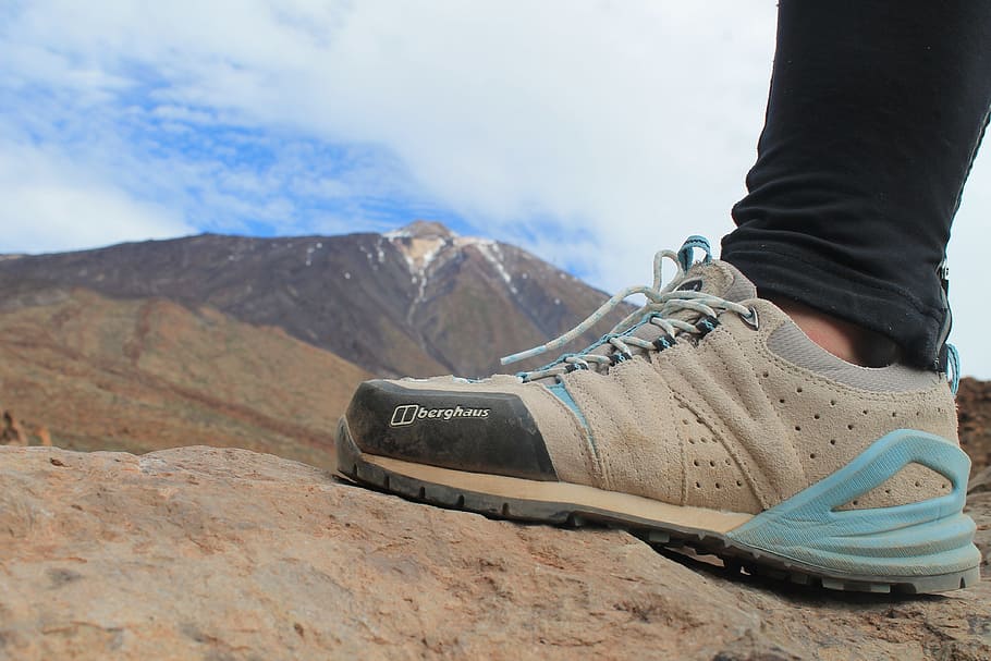 trekking, teide, spain, hikking, path, trail, adventure, outdoor HD wallpaper