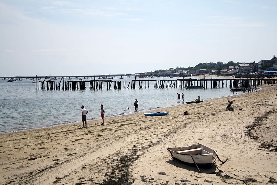 Spiaggia Cape Cod coast in Massachusetts, beach, photos, public domain HD wallpaper