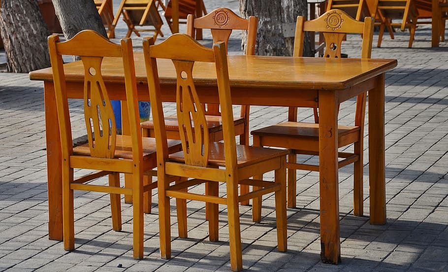 chair, table, interior, design, room, furniture, home, decor HD wallpaper