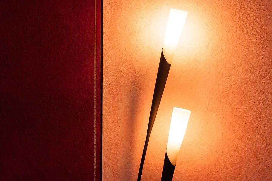 Light, Floor Lamp, Design, designer lamp, noble, flora, bright HD wallpaper