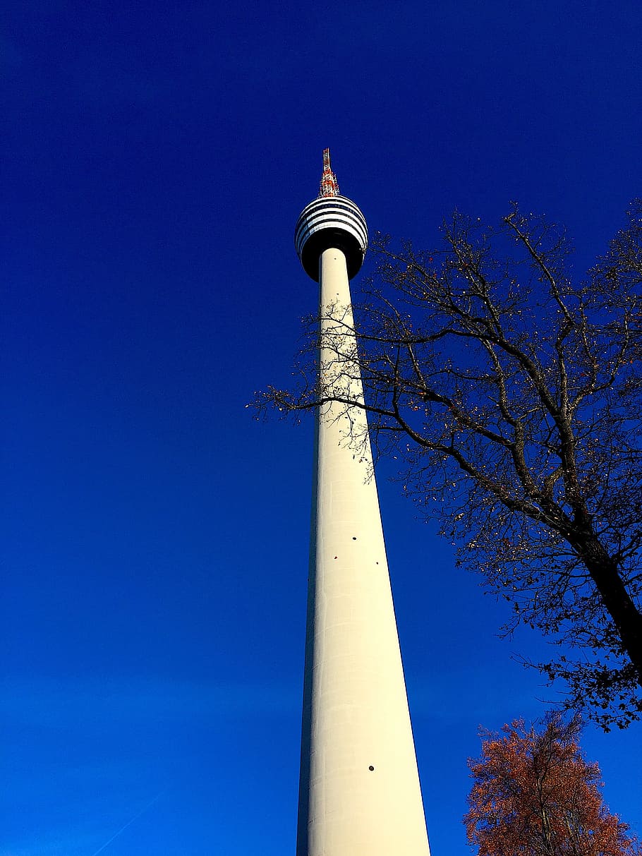 tower, stuttgart, building, architecture, high, tv tower, radio tower HD wallpaper