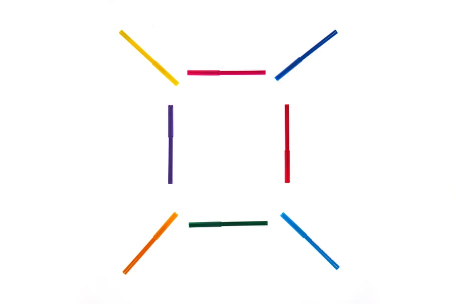 pen, course, colors, geometric, rectangle, office, article HD wallpaper