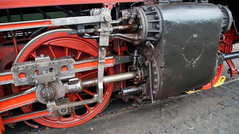 Steam Train, Driving, Lubrication, beekbergen, wheel, transportation