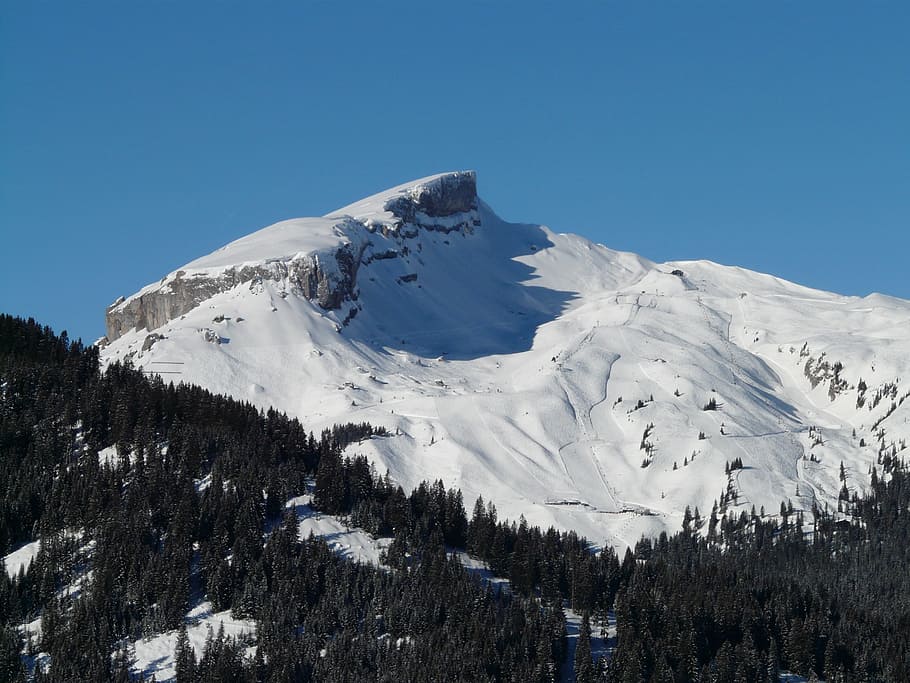 high, ifen, mountain, alpine, allgäu, rock, ski area, skiing HD wallpaper
