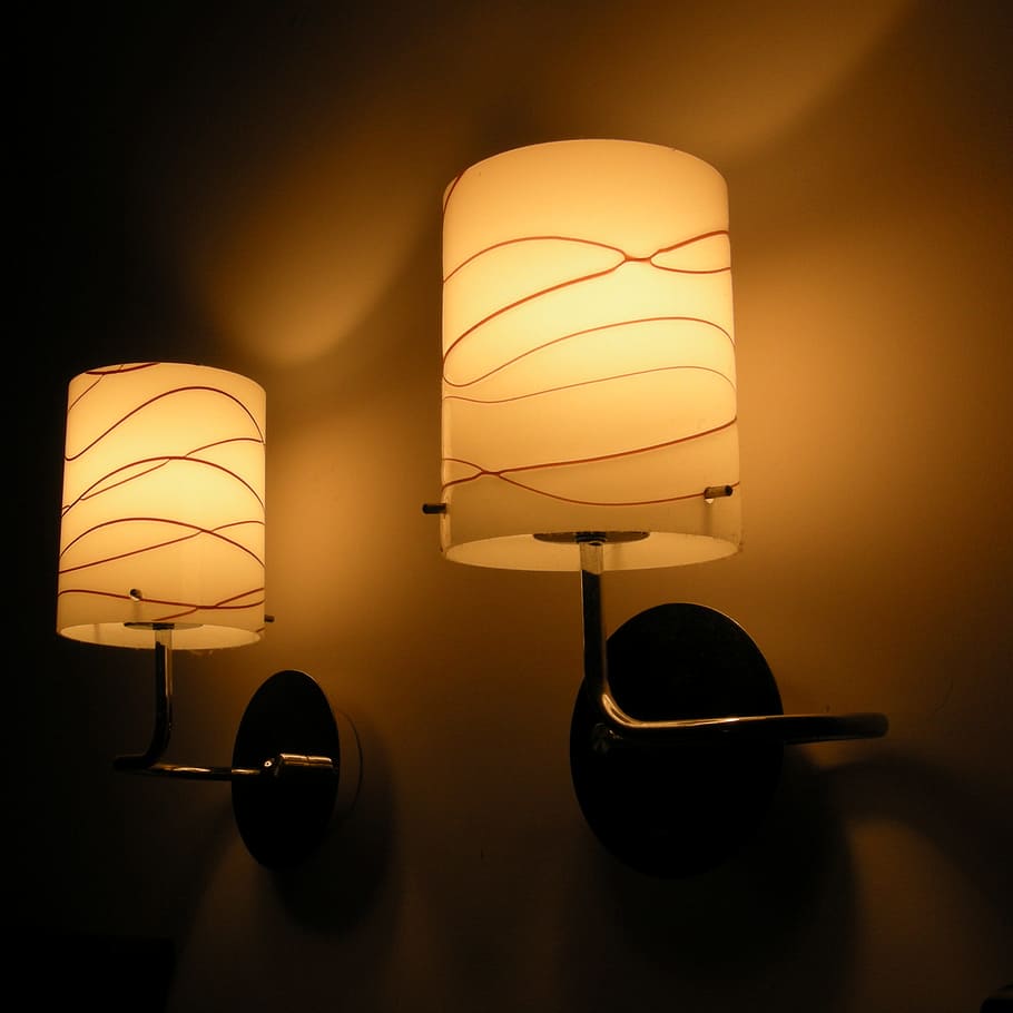 Lighting, Warm, Simple, electric lamp, illuminated, indoors HD wallpaper