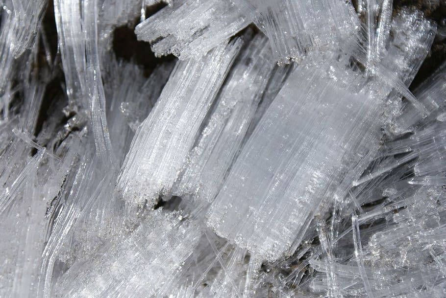 ice, icicle, snow, cold, ze, crystal, frozen, white, clear HD wallpaper