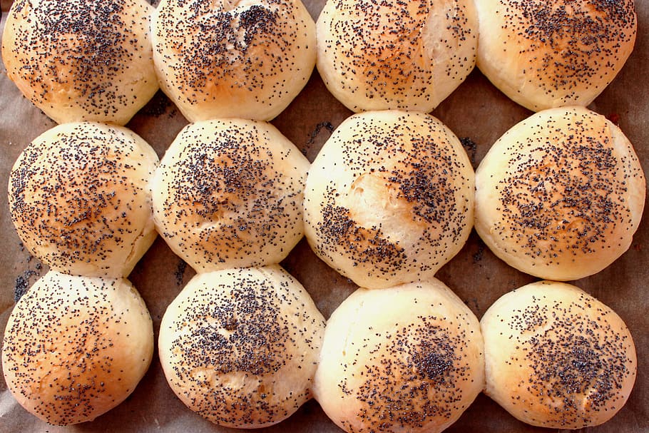 Rolls, Brötchen, Bakery, Breakfast, coffee break, bread, frühstück HD wallpaper