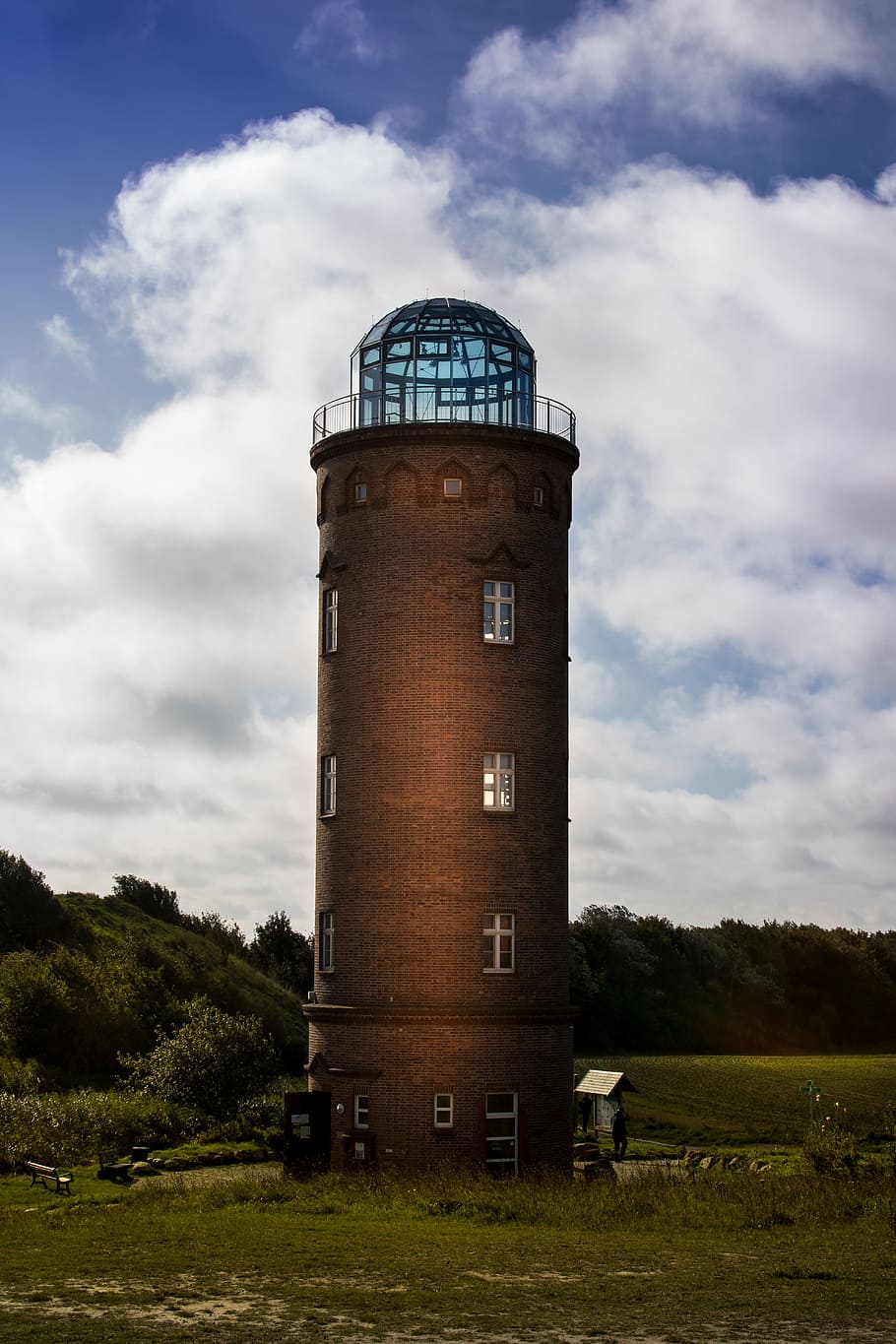 lighthouse, rügen, rügen island, cape arkona, sea, coast, HD wallpaper