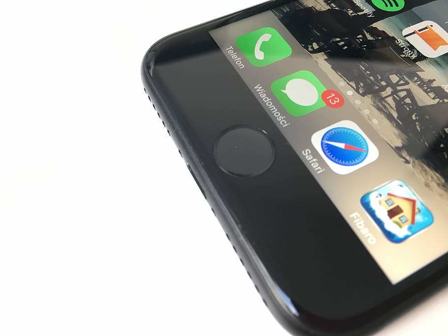 Iphone 7, Touch Id, Home, smarton, key return, apple, technology HD wallpaper