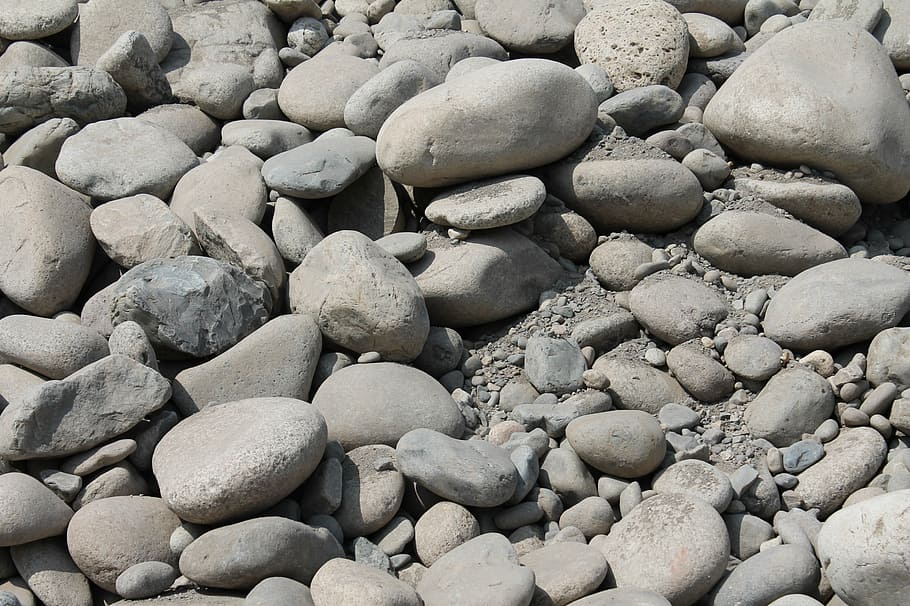 stones, dry, desert, pebble, rock - Object, backgrounds, nature HD wallpaper