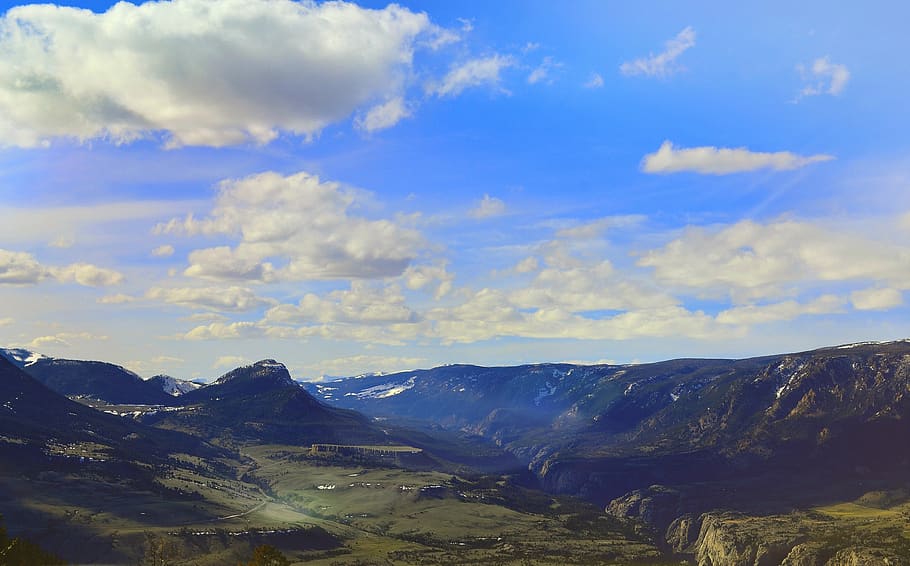 panoramic, mountain, nature, himmel, cloud - sky, scenics - nature HD wallpaper