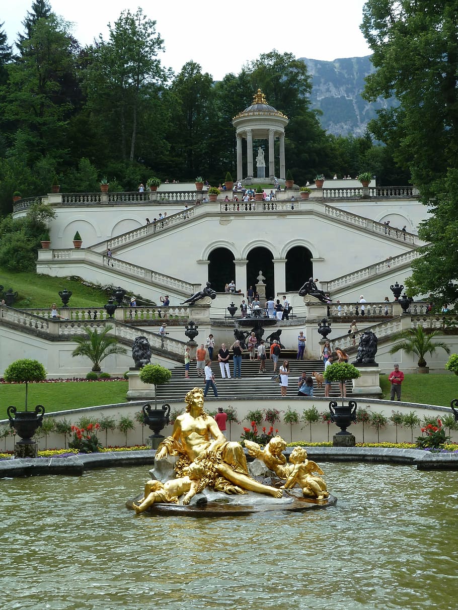 castle, bavaria, historical, architecture, ludwig, germany HD wallpaper