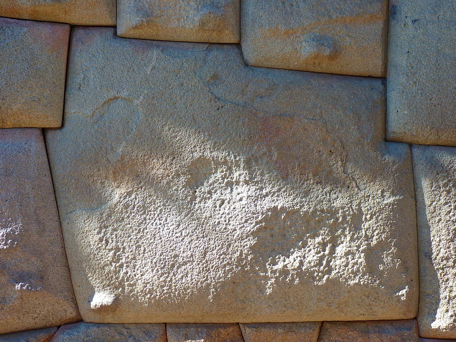 gray concrete surface, Stone, Wall, Inca, Architecture, stone wall HD wallpaper