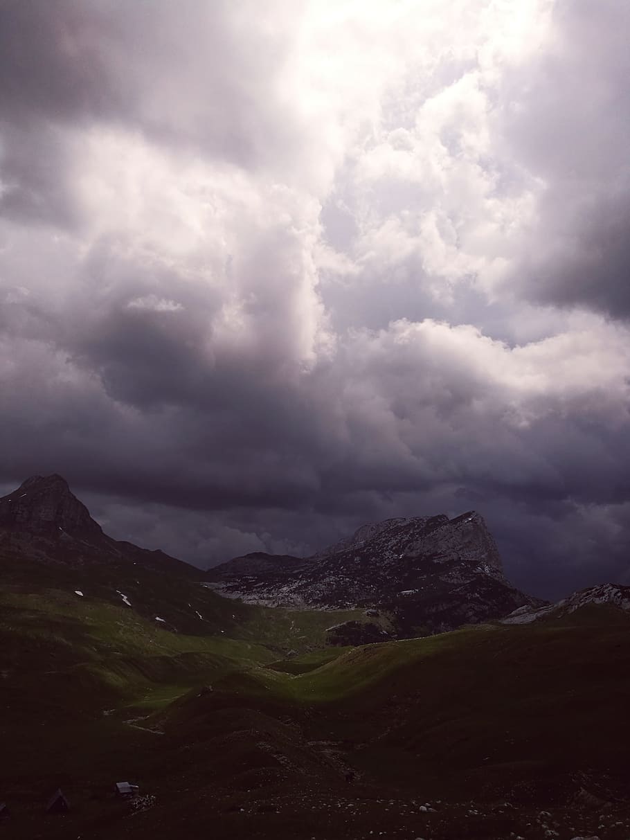 mountain covered by clouds, Trip, overcast, nature, cloud - Sky HD wallpaper