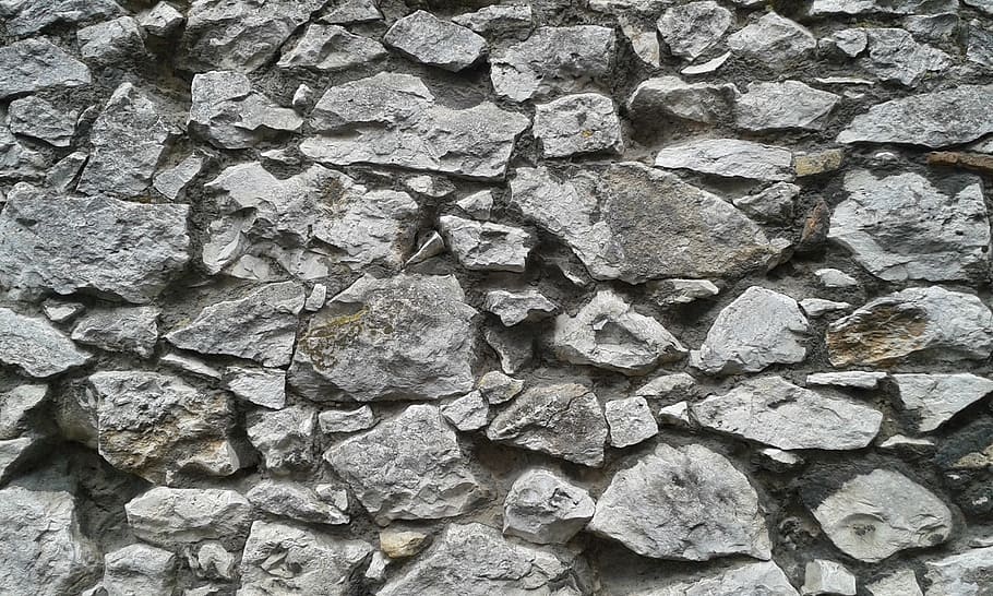 wall, old, natural stone, backgrounds, solid, textured, full frame HD wallpaper