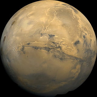 closeup photo of brown planet, full moon, mars, red planet HD wallpaper