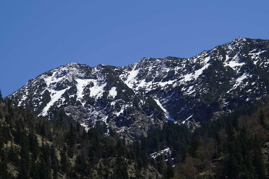 mountain, spring, alpine, nature, snow reste, landscape, scenics - nature HD wallpaper