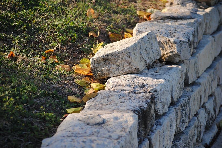 wall, stone, cement, concrete, structure, brick, rock, weathered HD wallpaper