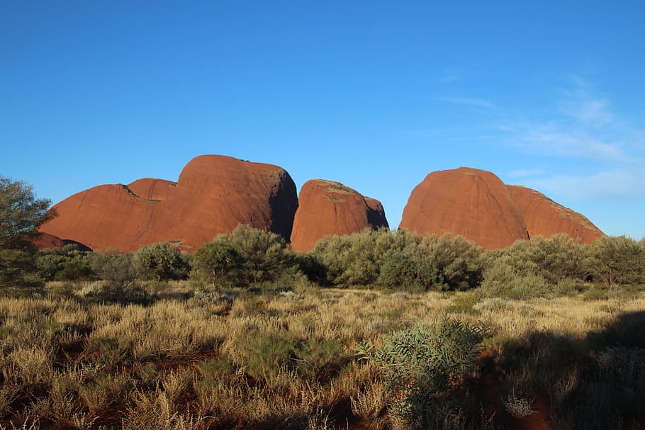 rock, red, stone, katja tuta, australia, olgas, outback, spiritual HD wallpaper