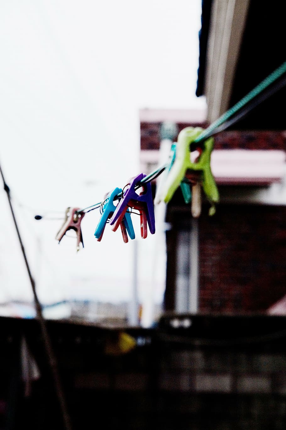 laundry, memory, grandpa, hanging, selective focus, clothesline HD wallpaper