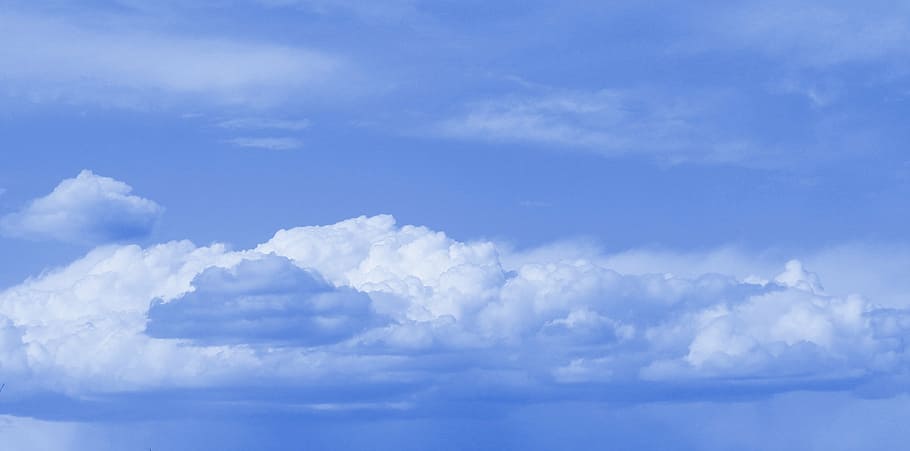 clouds, sky, cloudscape, blue sky clouds, heaven, fluffy, cloud - sky HD wallpaper