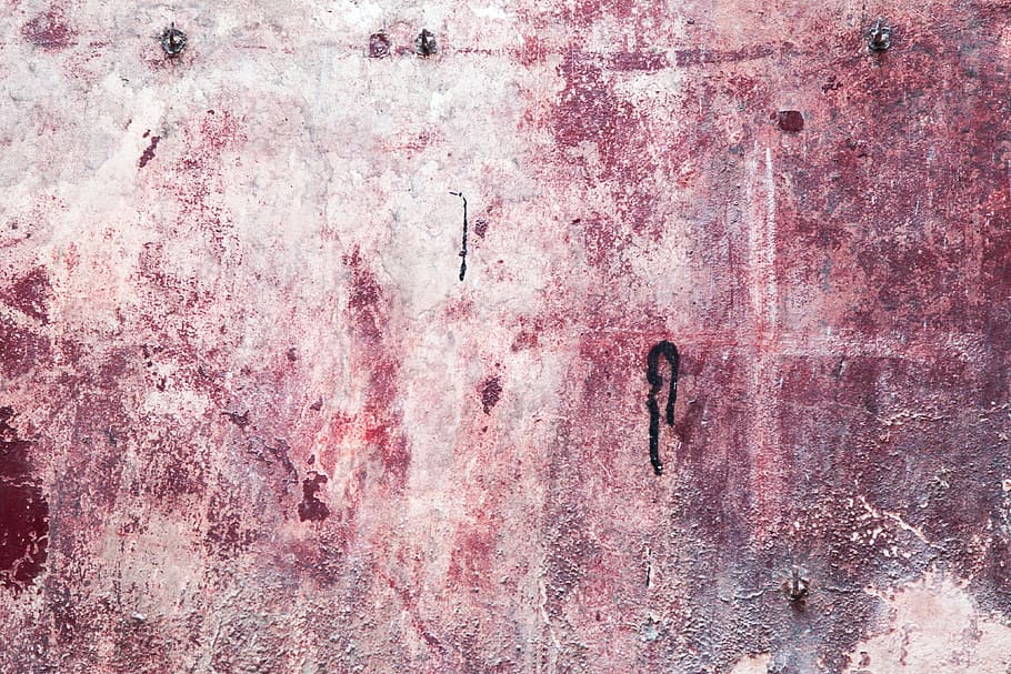 brown and white surface, texture, red, old, grudge, background HD wallpaper