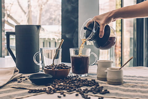 food, dawn, caffeine, coffee, beverage, breakfast, brewed coffee HD wallpaper
