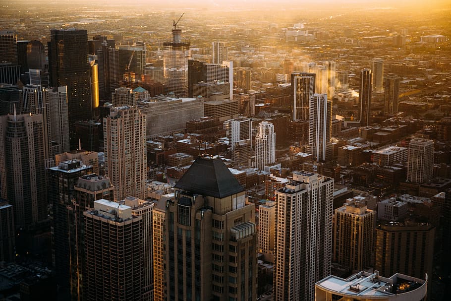 architecture, building, infrastructure, skyscraper, tower, city HD wallpaper