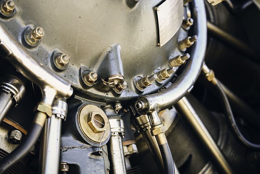 close up photography of gray engine part, untitled, machine, metal, gear HD wallpaper