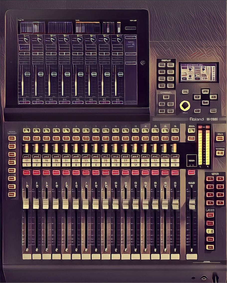 music, technology, audio, audio equipment, sound recording equipment HD wallpaper