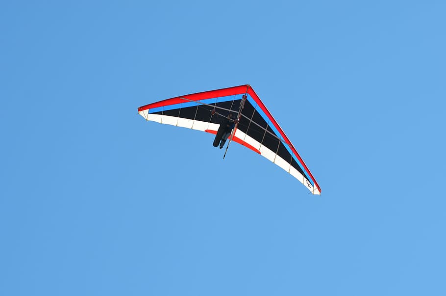 Delta-Flying, Paragliding, adventure bums, hang gliding, sport, HD wallpaper