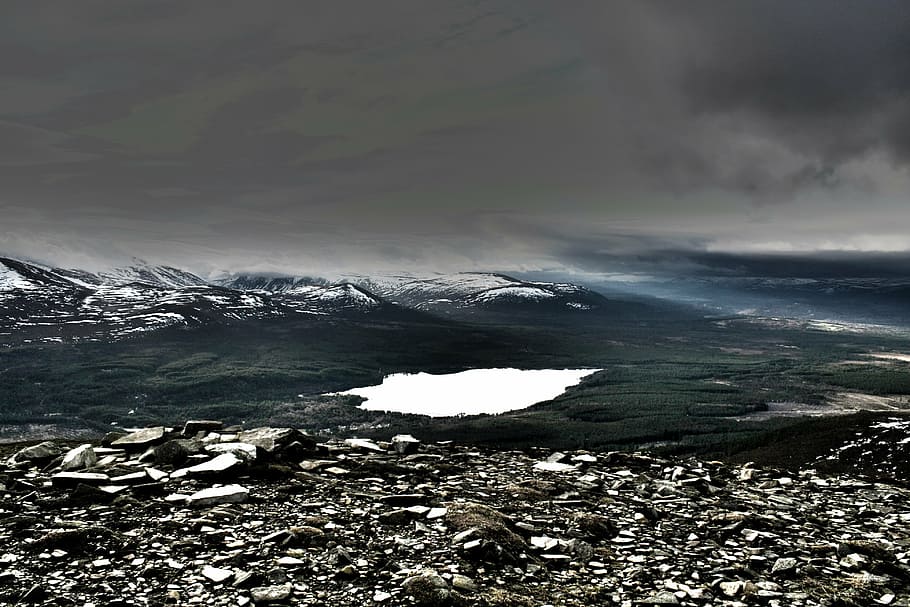 mountain, winter, landscape, nature, scotland, scenics - nature HD wallpaper