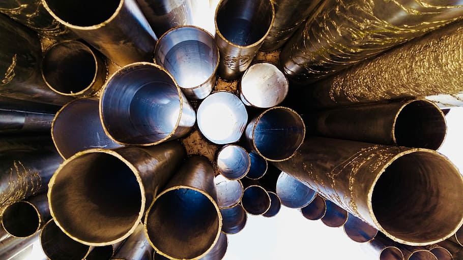 abstract, sibelius monument, tubes, large group of objects, HD wallpaper