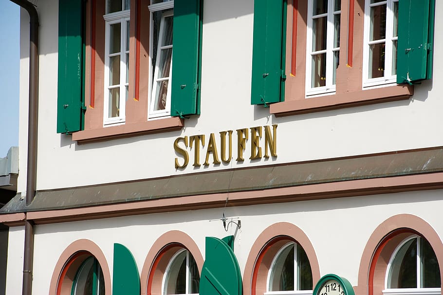 staufen, historic center, house of hohenstaufen, baden württemberg, HD wallpaper