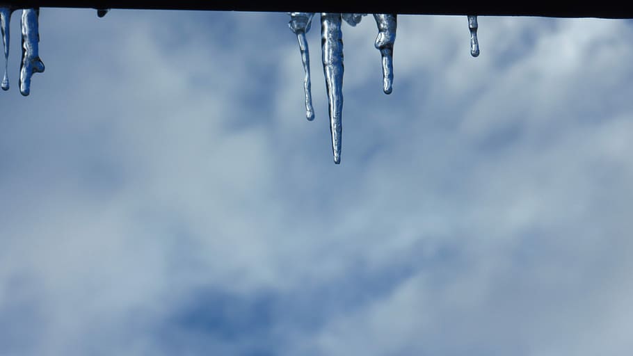 Icicle, Ice Cold, Clear, Shiny, sky, sparkling, shine, sparkle HD wallpaper