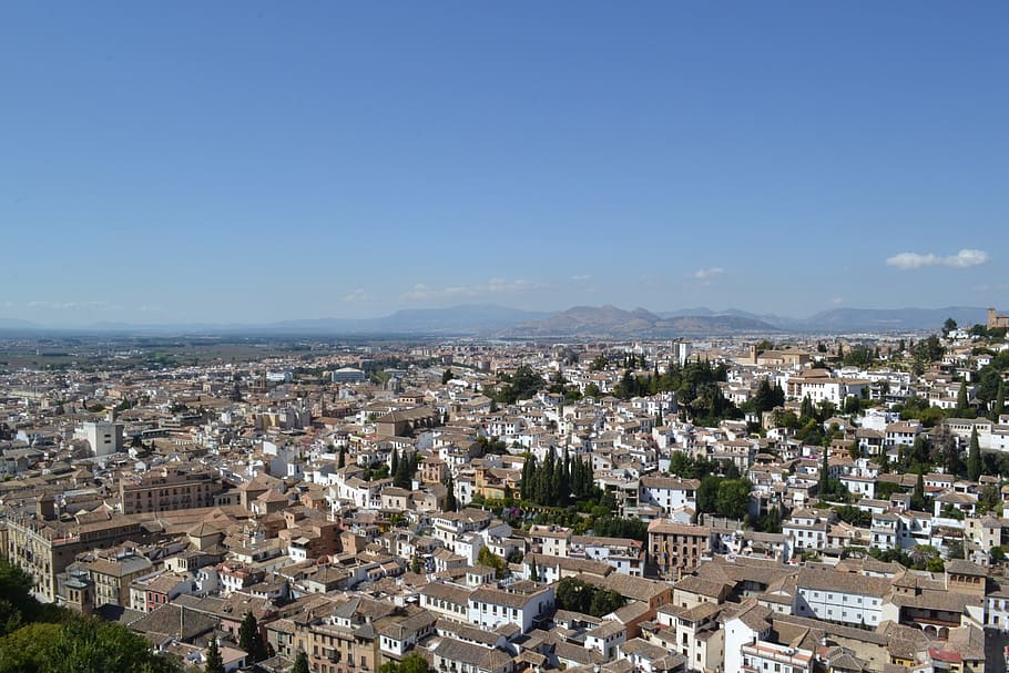 Granada, City, Spain, cityscape, architecture And Buildings HD wallpaper