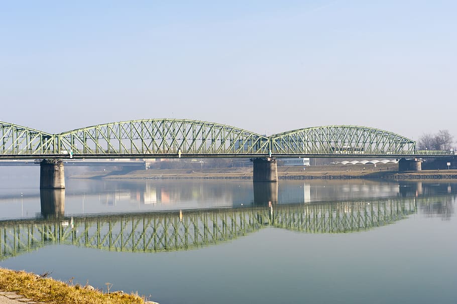 Old Bridge, Historically, architecture, city, river, metal frame HD wallpaper