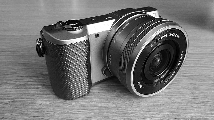Digital Camera, Sony, sony camera, alpha-5000, camera - photographic equipment HD wallpaper