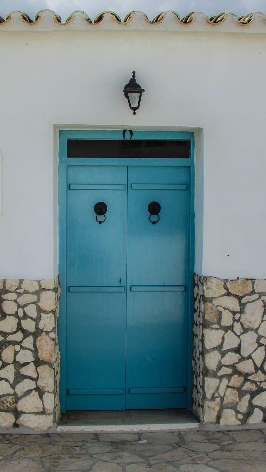 cyprus, paralimni, old house, door, traditional, architecture