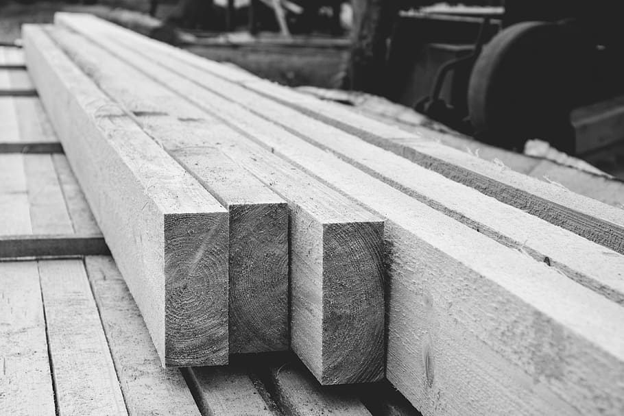 still, items, things, wood, boards, stack, pile, lines, patterns HD wallpaper