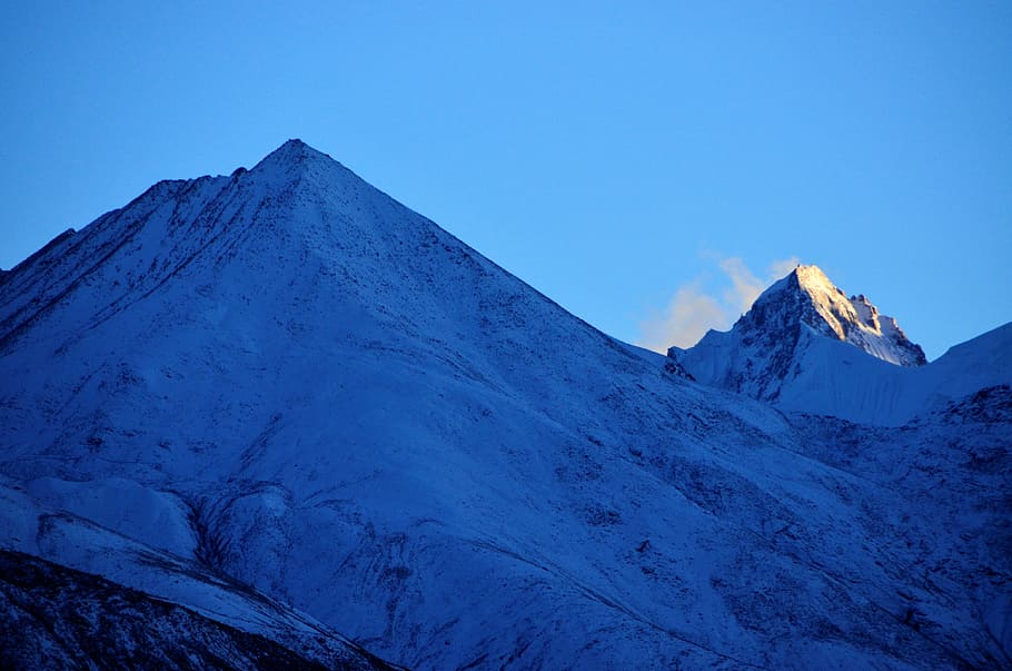 mountains, himalayas, landscape, spiti valley, himachal pradesh HD wallpaper