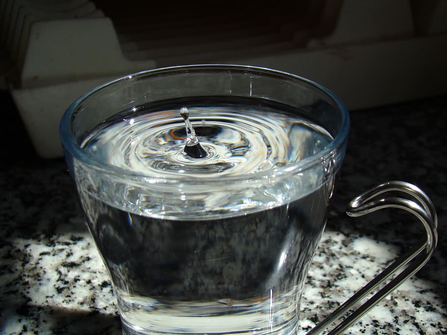 glass, water, cup, drink, refreshment, food and drink, drinking glass HD wallpaper