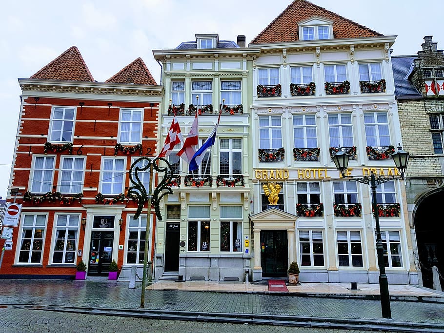 architecture, house, facade, building, city, old, tourism, outdoor HD wallpaper